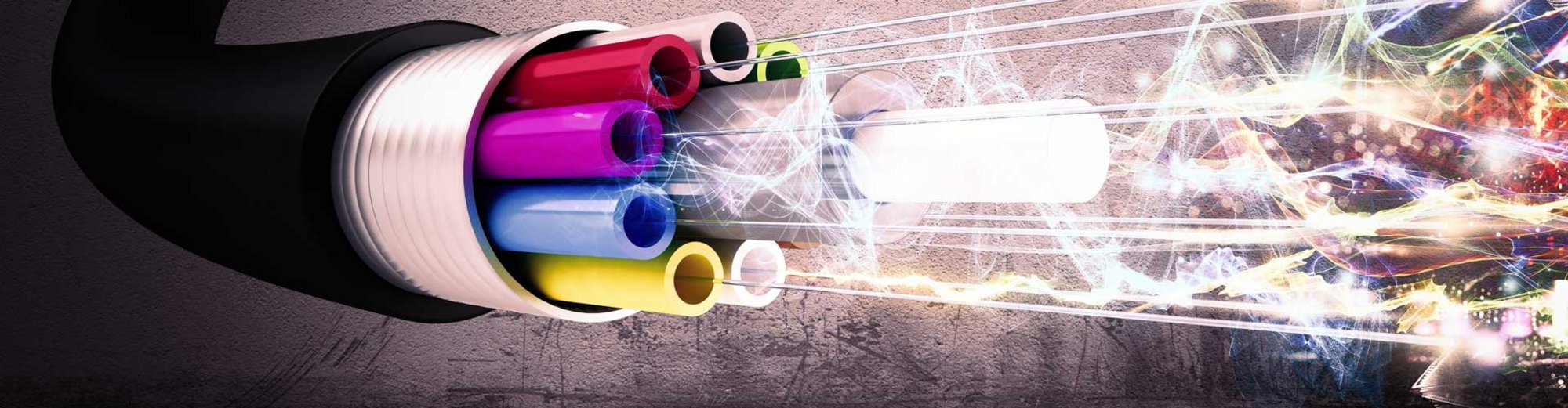 Fiber optics – the medium of the future for fast transmission of large amounts of data